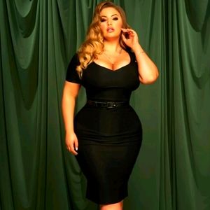 PUG Priscilla 60s Wiggle Dress 3x